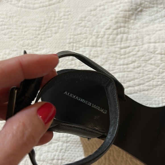 Alexander Wang Black Sandals. 37 - Picture 2 of 12